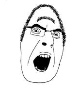 artist:sectionalism eyebrows eyes glasses hair open_mouth upside_down variant:cobson // 846x994 // 53.1KB