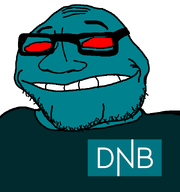 bald chin dark dnb dun_and_bradstreet evil glasses logo red_eyes smirk soyjak stubble subvariant:lakuse transparent_background variant:smugjak wrinkles // 600x640 // 23.7KB
