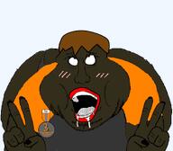 award black_skin dan drool looking_up subvariant:mexiwhore variant:meximutt // 1208x1059 // 119.6KB