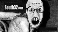 animated creepypasta flashing glasses laughing luigi_bian open_mouth russian_sleep_experiment south32 soyjak teeth variant:feraljak website // 500x281 // 202.7KB