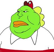 breadwinners clothes duck green_skin hat soyjak variant:meximutt // 850x813 // 58.2KB