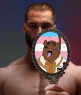 amerimutt big_lips big_nose black_skin breasts brown_skin chad chud chud_(boorufag) chud_(soybooru) chud_chad collar discord discord_trannies ear fat flag:map flag:minor_attracted_person flag:transgender_pride_flag flies gigachad glasses groomer hanging head judaism map_(pedophile) meta:op_uploaded_a_photo_of_someone_showing_xer_reflection meta:tagme mirror muscular_male obese open_mouth pedophile purple_hair queen_of_spades remphan rope rotten_teeth stink_lines stinky stubble subvariant:fatass_amerimutt suicide sweating sweaty tits tranny trend:aryan troon unibrow variant:impish_soyak_ears white_man white_shirt white_skin wrinkles yelow_teeth yosack_jaki_(tranny) // 688x800 // 635.8KB