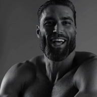 black_and_white gigachad grey_hair grey_skin meta:ai_generated monochrome nas:gigachad // 560x560, 6s // 1.6MB