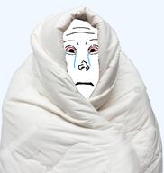 blanket closed_mouth crying no_glasses no_stubble object pink_sclera red_sclera tear transparent_background variant:vlodson // 1377x1453 // 1.1MB