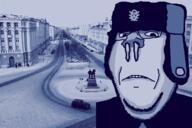 clothes coat cold hat icicle irl_background russia sepia ushanka variant:gapejak // 1200x800 // 95.5KB