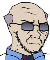 angry balding blue_shirt closed_mouth coat frown glasses half-life half_life lab_coat necktie old scientist_01 striped_tie stubble subvariant:soyak_(irritated) valve variant:soyak white_background white_hair // 632x756 // 20.1KB