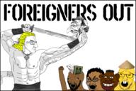 Conan a10_eyes arno_breker aryan based beaner big_nose blond blue_eyes chad china chud clothes der_racher glasses hat hook_nose islam judaism keyed kikippah latino latinx muscular_male muttoid nigger nordic_runes pedophile runes sandnigger serpent serpent_kike spicroach sun_cross sword total_kike_destruction variant:chudjak warrior wordswordswords yellow_hair // 1800x1200 // 935.0KB