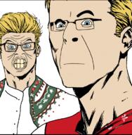 blond blue_eyes glasses meta:tagme soyjak traced ukraine variant:cobson variant:feraljak yellow_hair // 756x774 // 185.2KB