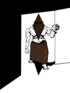 blood buff clothes cuts door full_body glasses muscles muscular_male ominous pyramid_head scar silent_hill subvariant:hornyson variant:cobson white_background // 1417x1890 // 330.0KB