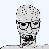 black_eyes bug cobweb crack grey_skin hollow nate nigger red_eyes series:jartybug spider trend:slopjak variant:casnatus variant:feraljak wrinkles yellow_teeth // 800x800 // 33.3KB