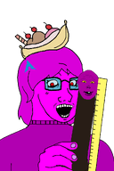 admin arch_linux banana_split_ice_cream bbc crazed crazy female holding_object magenta_skin one_tooth open_mouth quote quote_(user) quote_admin red_eyes ruler subvariant:female_soyak subvariant:soyak_(crazed) sweater two_soyjaks variant:56jak3 variant:soyak variant:vlodson // 694x1044 // 105.6KB