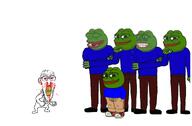 amphibian blood blood_from_mouth blood_from_nose blood_on_face bloodshot_eyes chill_guy clothes frog frogposting full_body kek kekking laughing_at_a_nusoi nas:pepe nusois pepe_the_frog seethe seething smug subvariant:feralrage tears_of_joy template variant:feraljak // 2222x1460 // 1.2MB