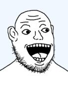 ear open_mouth smile soyjak stubble variant:unknown // 500x700 // 7.7KB
