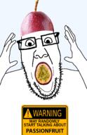 clothes food fruit glasses hat passion_fruit stubble variant:ppp warning // 950x1474 // 359.8KB