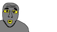 bald beard eyebrows eyes gray_skin grey_skin mod open_mouth soot soyjak_party stubble variant:boxingjak white_skin // 686x386 // 8.0KB