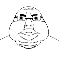 big_lips cheeks double_chin eyebrows fat front_facing glasses looking_at_you nose obese olgol_(user) stubble subvariant:disgusting_olgolcreature subvariant:olgolstein template transparent_background variant:cobson variant:disgusting_trevorcreature variant:meximutt // 1463x1463 // 292.1KB