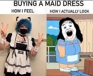 expectations_and_reality femboy maid_outfit meme meta:tagme tranny variant:alicia // 632x512 // 213.1KB