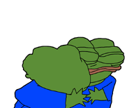 amphibian apu blue_shirt clothes frog green_skin hand hugging lips nas nas:pepe pepe pepe_the_frog subnas:apu transparent_background // 859x687 // 74.4KB