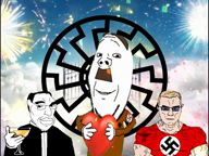 adolf_hitler animated band blond blood blue_eyes dance disco drums firearm fireworks flag:nazi_germany george_lincoln_rockwell guitar gun heaven holding_gun holding_heart holding_object holding_pistol holding_sword instrument jewish_star jive judaism judaismews keyboard meta:not_a_fucking_duplicate music nazi_germany nazi_salute nazism party pistol punch sonnenrad subvariant:muscular_chud subvariant:nucob subvariant:unbotheredchud swastika tranny variant:bernd variant:chudjak variant:cobson variant:feraljak variant:gapejak variant:impish_soyak_ears variant:markiplier_soyjak variant:soyak video weapon ywnbaw // 960x720, 37.8s // 14.4MB