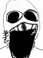 creepy distorted peeson screaming variant:gapejak variant:peeson weird // 192x255 // 42.2KB