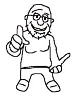 fat full_body looking_at_you pointing pointing_at_viewer shoe template variant:truthjak // 378x473 // 7.1KB