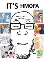 anthro arm bald blush blushing brimstone closed_mouth clothes fox furry glasses hand happy heart hmofa holding_object i_want_hug_that_gator its_over loona_(helluva_boss) marriage sllsfhm smile snoot_game stubble subvariant:neutralplier text two_kinds variant:chudjak variant:markiplier_soyjak // 600x800 // 202.1KB