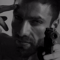 black_and_white gigachad gun irl meta:not_oc nas:gigachad // 600x655 // 3.2MB