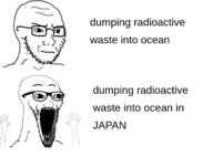 arm concerned frown glasses hand hands_up japan open_mouth soyjak soyjak_comic stubble subvariant:soyak_(irritated) subvariant:wewjak text thing_japanese variant:soyak waste // 640x474 // 133.2KB