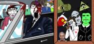 Benjamin_Netanyahu alien blood brain bricks car clothes comic demon glass glowing gore gun gunshot hat horn illuminati jfk john_kennedy lee_harvey_oswald mercurypoison296 meta:tagme multiple_soyjaks red_skin reptile reptilian sniper suit tree variant:cobson variant:feraljak variant:flartson variant:its_out_get_in_here variant:jackson variant:nojak variant:soyak variant:weirdpenis window yellow_eyes // 2100x1000 // 451.2KB