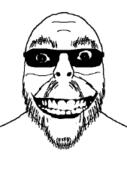 eyes glasses grin mustache nightmare_fuel smile stubble teeth variant:flartson // 169x255 // 4.9KB