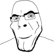 glasses jawline looking_at_viewer looking_at_you smile smirk stubble variant:cobson // 659x674 // 72.9KB