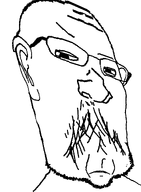 angry distorted eyebrow_raise frown mustache series:fusionjaks skibidi_rizz soyjak stubble subvariant:massish subvariant:mustached_gapejak variant:gapejak // 915x1243 // 39.9KB