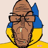 brown_skin ear euromutt eyebrows flag flag:france flag:ukraine glasses hohol mask mustache nose pig pol_(soyjak_party) smug stubble subvariant:euromutt subvariant:massjak subvariant:neutralplier subvariant:wholesome_soyjak tooth ukraine variant:gapejak variant:markiplier_soyjak // 600x600 // 19.0KB