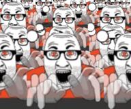 animated computer crowd fat hivemind meta:tagme multiple_soyjaks reddit typing variant:el_perro_rabioso // 848x707 // 978.8KB