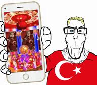 Turkaryan a10_eyes anthony_star arm aryan beard blond flag:turkiye glasses holding_phone homelander homerlander_is_turkaryan mobile phone stubble subvariant:euroaryan subvariant:euromutt turkiye video // 1238x1080, 10s // 15.6MB
