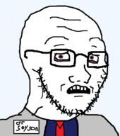 asylum blue_shirt brown_eyes concerned doctor dr_soyson eyebags glasses lab_coat red_tie scared scientist stubble subvariant:soyak_(concerned) tired variant:soyak white_skin // 708x800 // 21.0KB