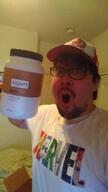 cap clothes hat holding_object marvel meta:variant_origin series:irl_soyjaks soy soylent stubble variant:medsjak // 1458x2592 // 776.2KB