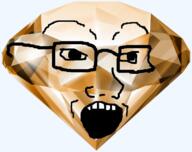 gem gem_skin glasses objectsoy open_mouth orange soyjak topaz variant:soyak // 800x634 // 267.4KB