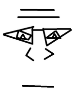 glasses neutral simple variant:markiplier_soyjak white_background // 356x446 // 5.0KB