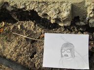 anti_soytan blood bug closed_eyes cobweb concrete dirt frown ground irl irl_background jeffrey_dahmer jeffrey_dahmer_death metal_pipe pencil_drawing pipe soil spider subvariant:metal_pipe_soytan total_sloptran_death traditional_media variant:soytan // 1024x768 // 1.5MB