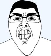 clenched_teeth merge subvariant:chudson variant:chudjak variant:cobson variant:feraljak // 775x849 // 160.3KB