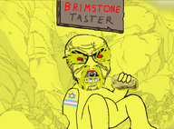 brimstone flag:transgender_pride_flag full_body series:tasters star_of_david the_simpsons variant:feraljak yellow_skin // 1458x1080 // 857.4KB