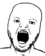 open_mouth soyjak stubble variant:unknown // 644x800 // 13.4KB