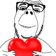 glasses grin hand heart holding_object looking_down stubble variant:dubbbzjak // 400x400 // 31.5KB