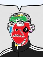 balding bbc biting_lip discord ear glasses jumpsuit queen_of_spades speech_bubble speech_bubble_empty subvariant:hornykuz sweater trend:colorjak variant:carterjak variant:kuzjak // 556x742 // 325.7KB