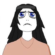 avengers blush brown_shirt clothes cute cute_girl eyelashes girl glasses hair hat necklace nentendo_switch soy soylent soylent_(cacao) teeth variant:soytan video_game videogame videogames white_skin woman // 1024x1024 // 491.3KB