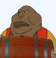 angry bald barrel big_lips black_eyes bomber brown_skin closed_mouth clothes fat guts_and_blackpowder mutt nigger roblox shitskin undead variant:meximutt zombie // 888x921 // 373.5KB