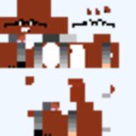 animal brown_skin glasses minecraft minecraft_skin open_mouth soyjak squirrel subvariant:feralsquirrel variant:feraljak video_game // 64x64 // 1.2KB