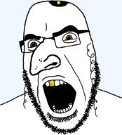 bald brown_eyes clothes curls david golden_tooth hair hat israel jewish_nose jews judaism kippah nasolabial_folds of open_mouth payot screaming shine star t20_eyes variant:cobson yamulke // 800x884 // 96.2KB