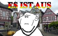 closed_eyes ear flag flag:germany german_text germany irl irl_background its_over soyjak stubble text variant:impish_soyak_ears // 910x568 // 648.4KB